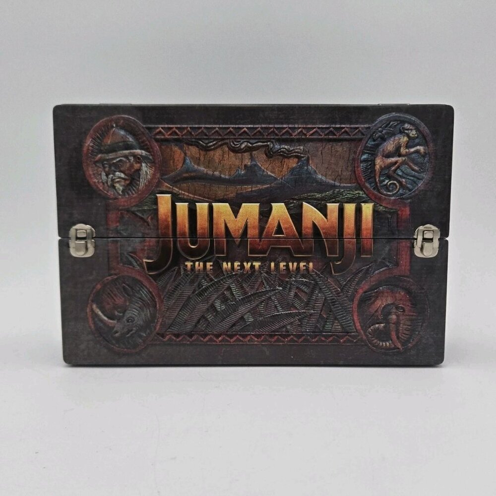 Jumanji The Next Level Lunchbox Popcorn Tin Collectors 9 1/2 X‎ 6 1/4 X 2 3/4